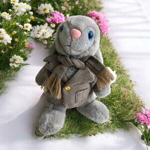 Toy North American Hares Bunny Rabbit Plush Vtg 1983 Designer Barbara Isenberg